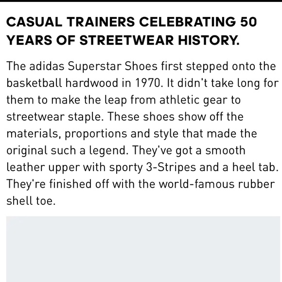 adidas superstar sneaker - women’s size 8 - Picture 8 of 9